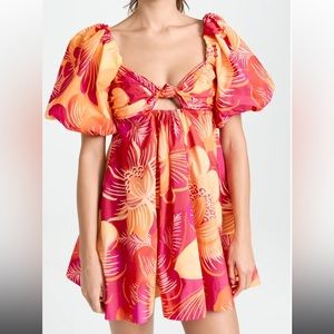 FARM Rio Summer Garden Ombre Mini Dress - XS